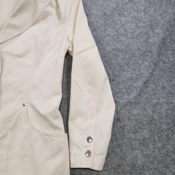 VTG State of Claude Montana Jacket Womens 44 Large Belted Italy Blazer Coat - Picture 4 of 16